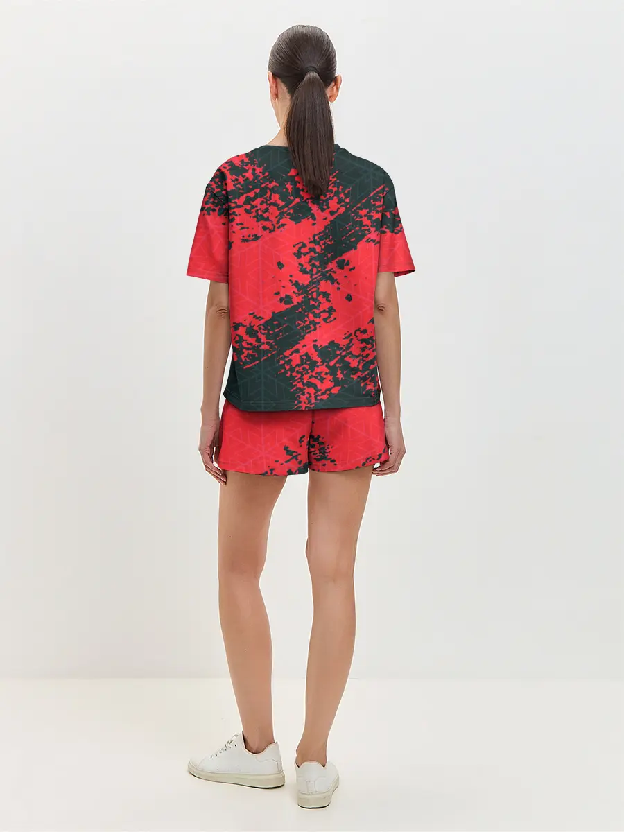 Женская пижама с шортами / Mitsubishi