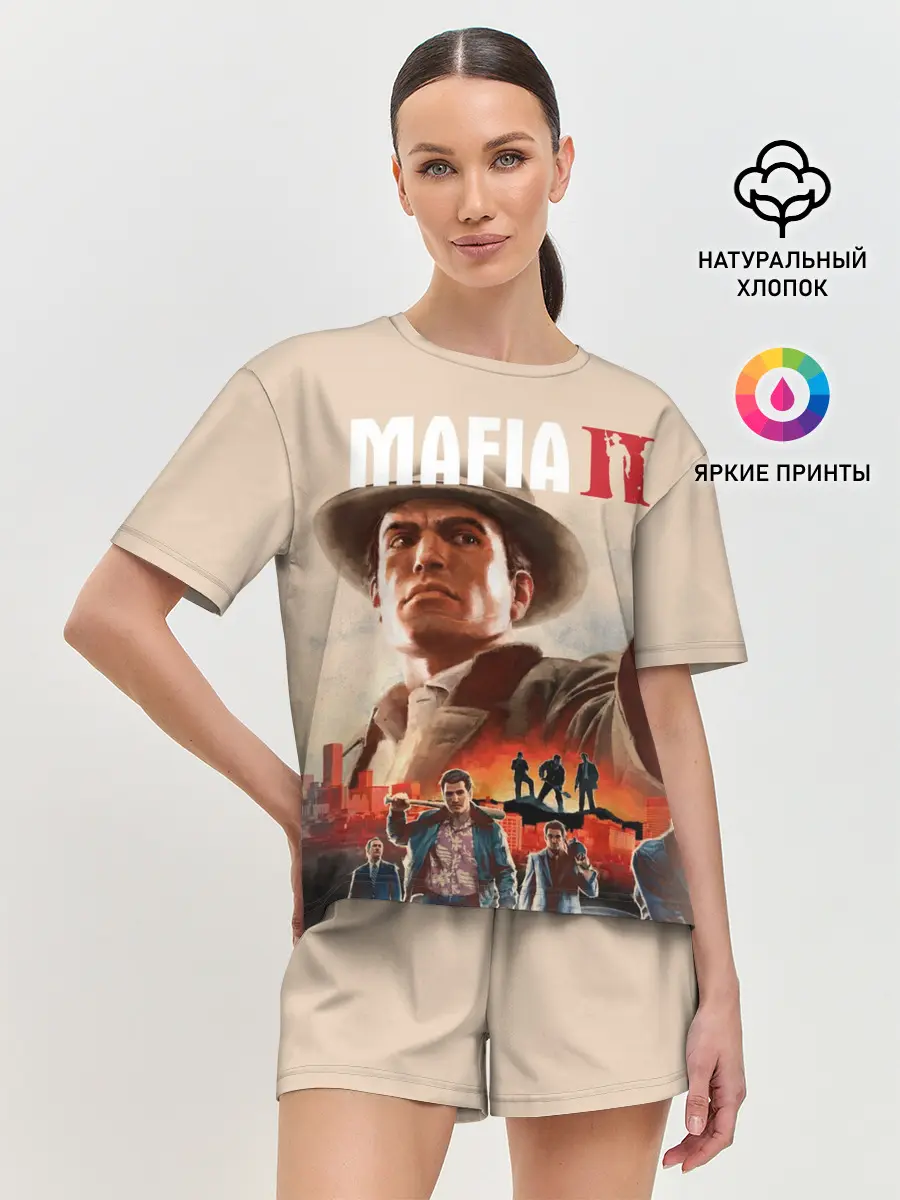 Женская пижама с шортами / Mafia II