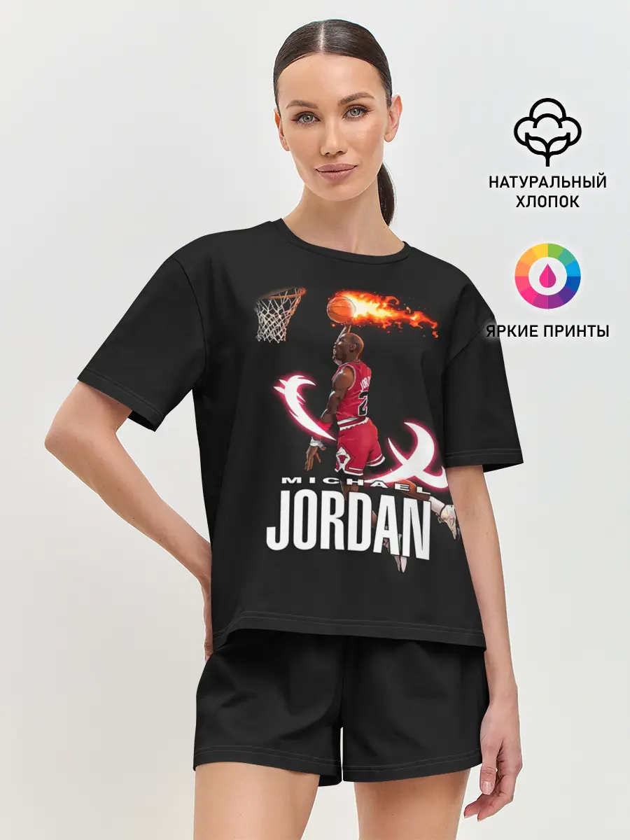 Женская пижама с шортами / MICHAEL JORDAN
