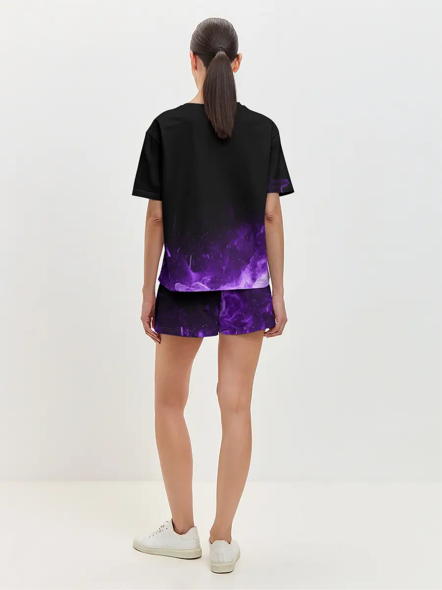 Женская пижама с шортами / Black Sabbath NEON