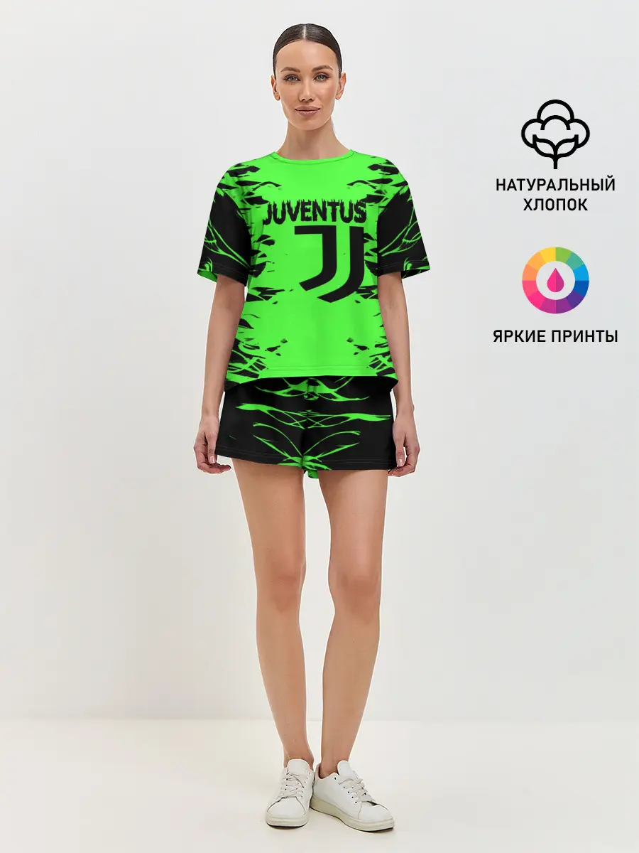 Женская пижама с шортами / JUVENTUS