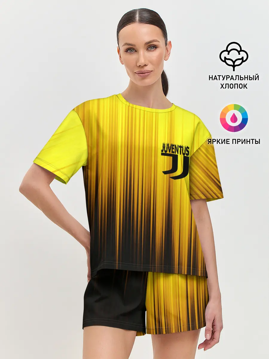 Женская пижама с шортами / JUVENTUS