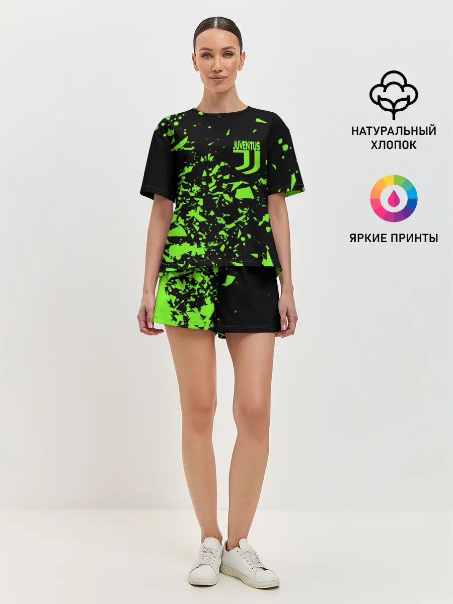 Женская пижама с шортами / JUVENTUS