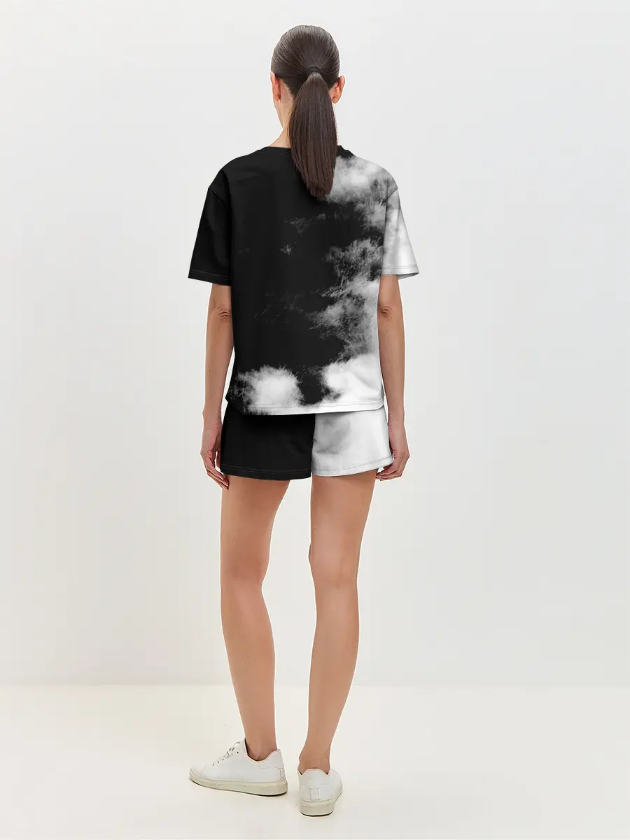 Женская пижама с шортами / Deep Purple