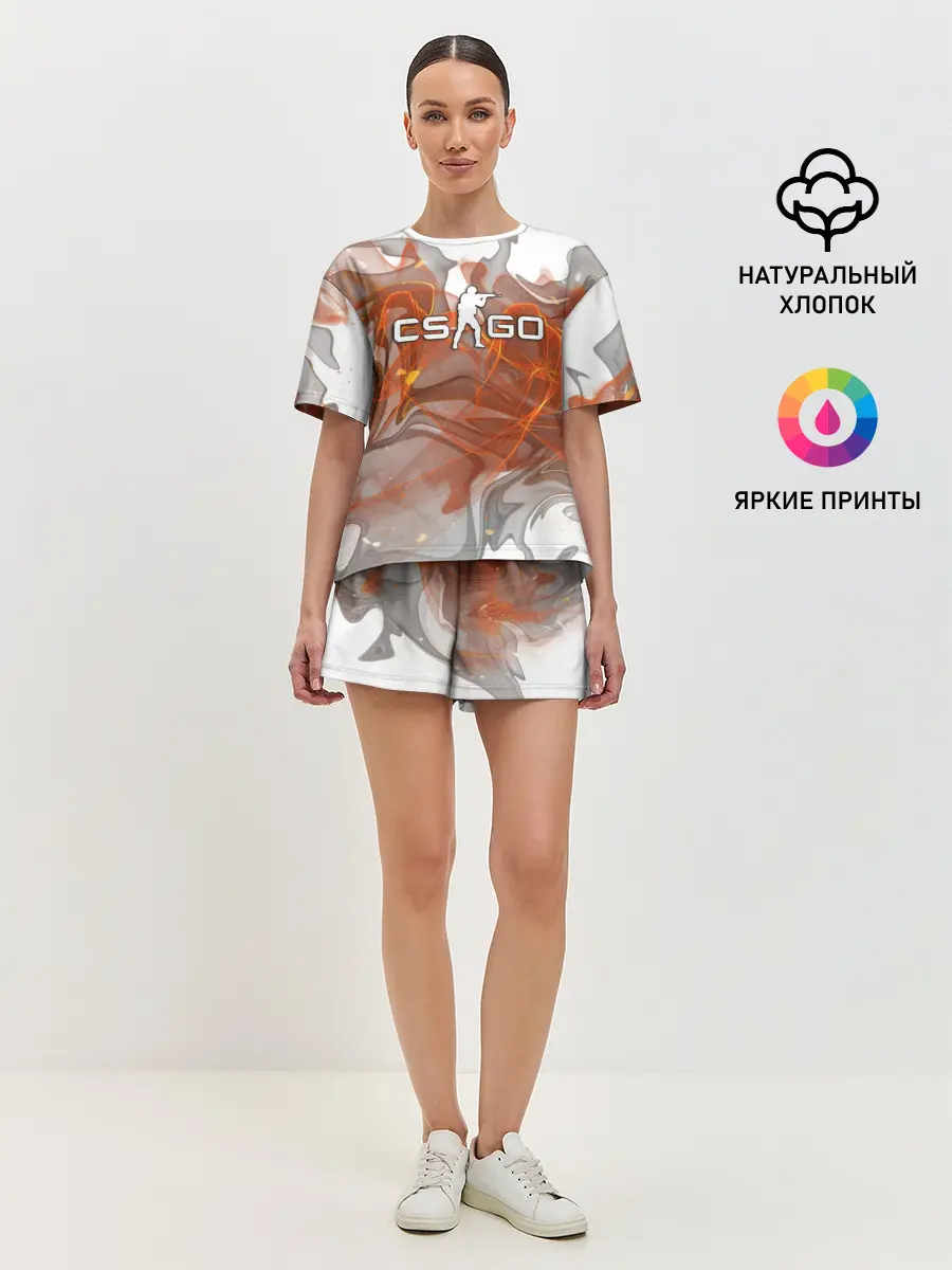 Женская пижама с шортами / COUNTER STRIKE
