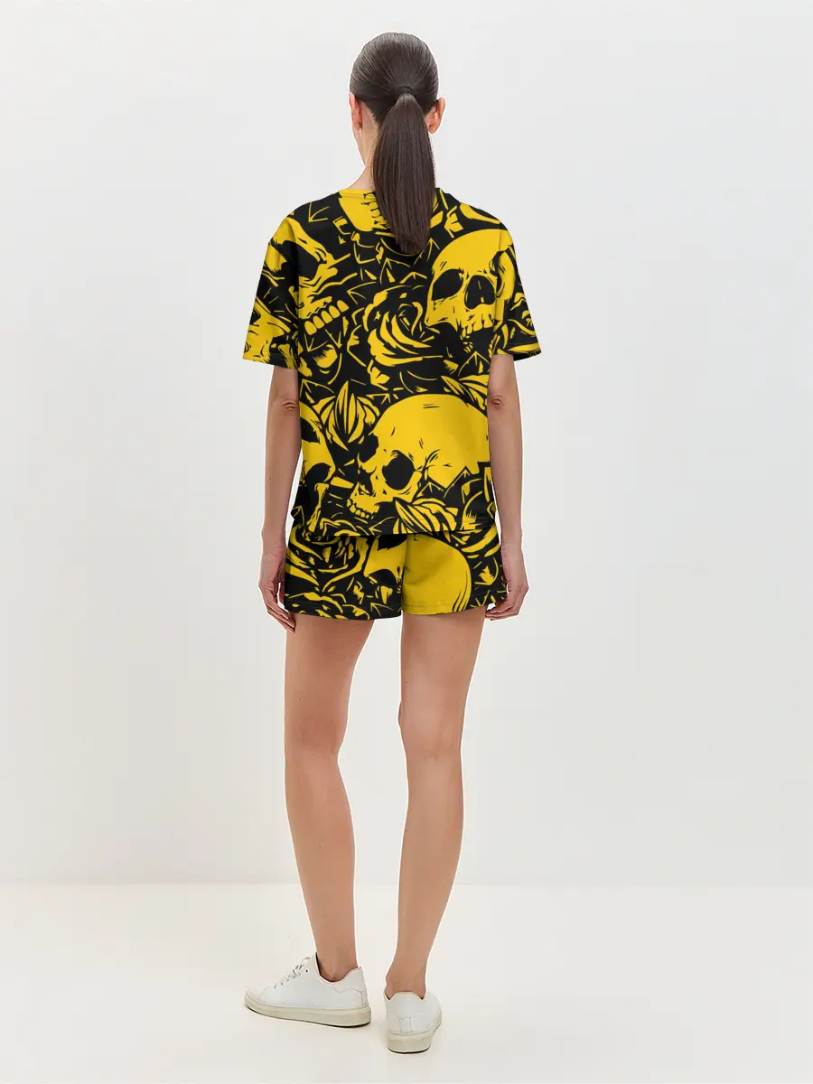 Женская пижама с шортами / Deep Purple