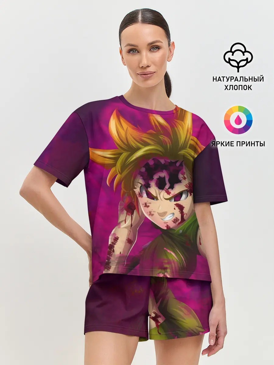 Женская пижама с шортами / Мелиодас