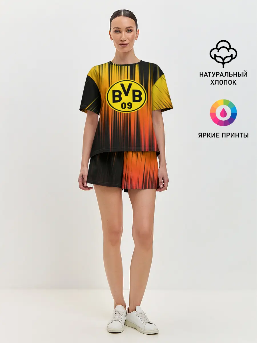 Женская пижама с шортами / Borussia