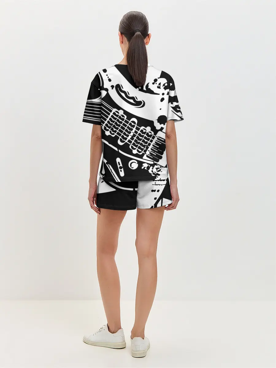 Женская пижама с шортами / Metallica