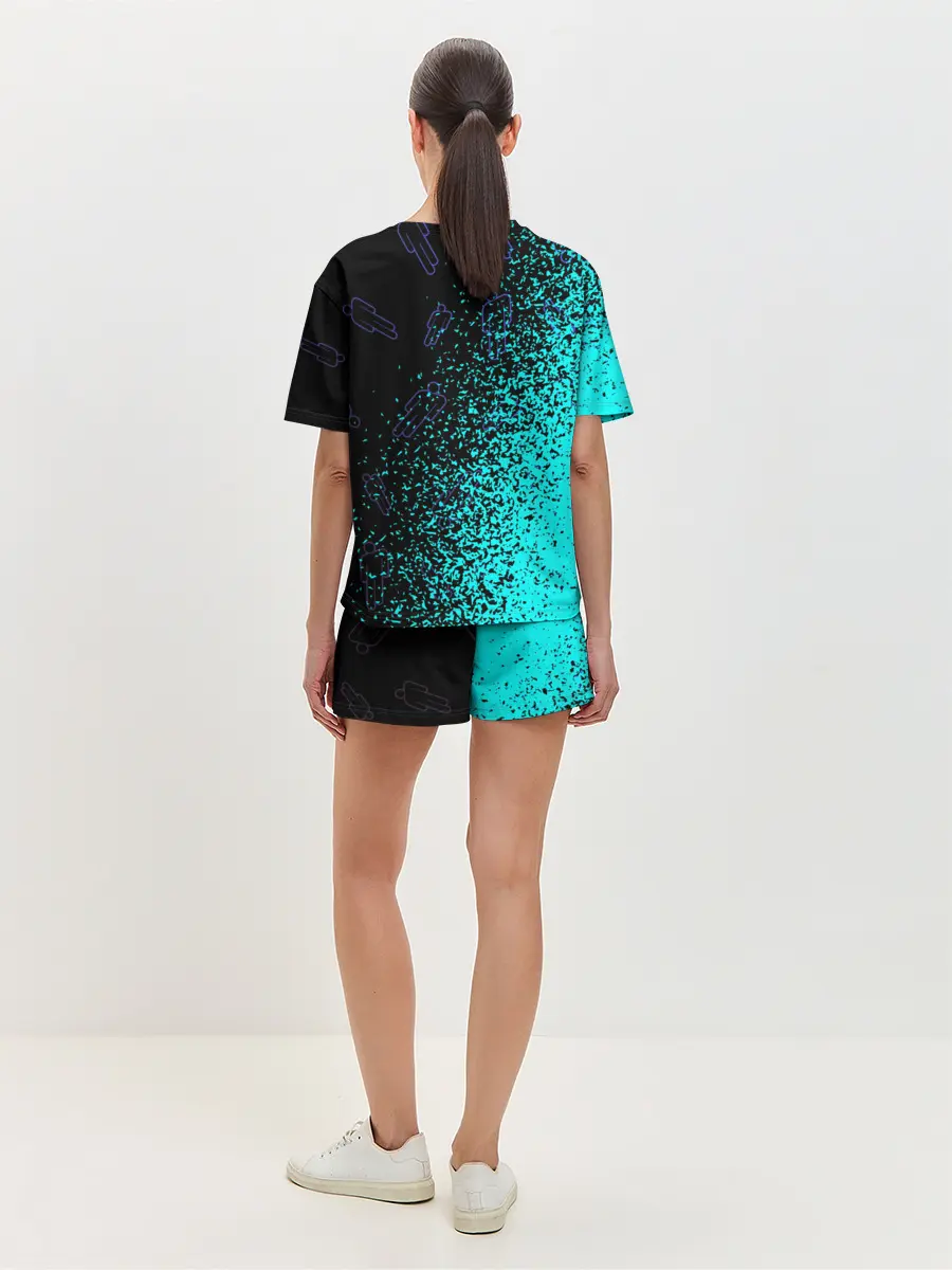 Женская пижама с шортами / BILLIE EILISH / БИЛЛИ АЙЛИШ