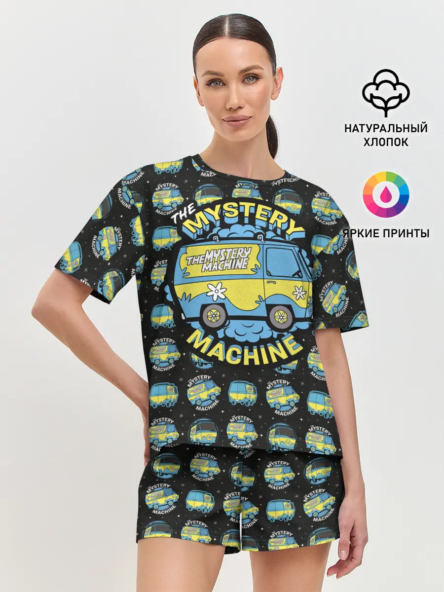 Женская пижама с шортами / Mystery Machine