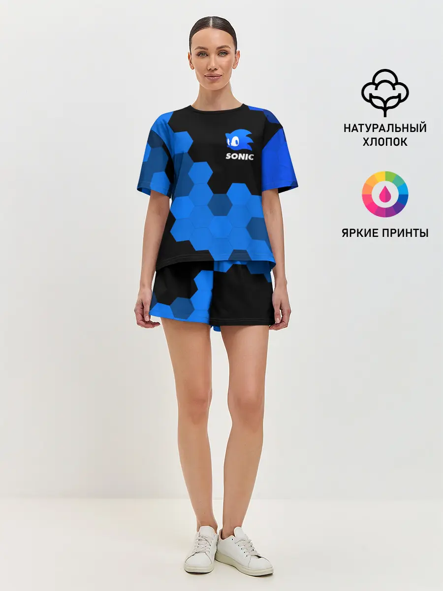 Женская пижама с шортами / СОНИК / SONIC