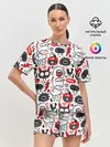 Женская пижама с шортами / Pop art