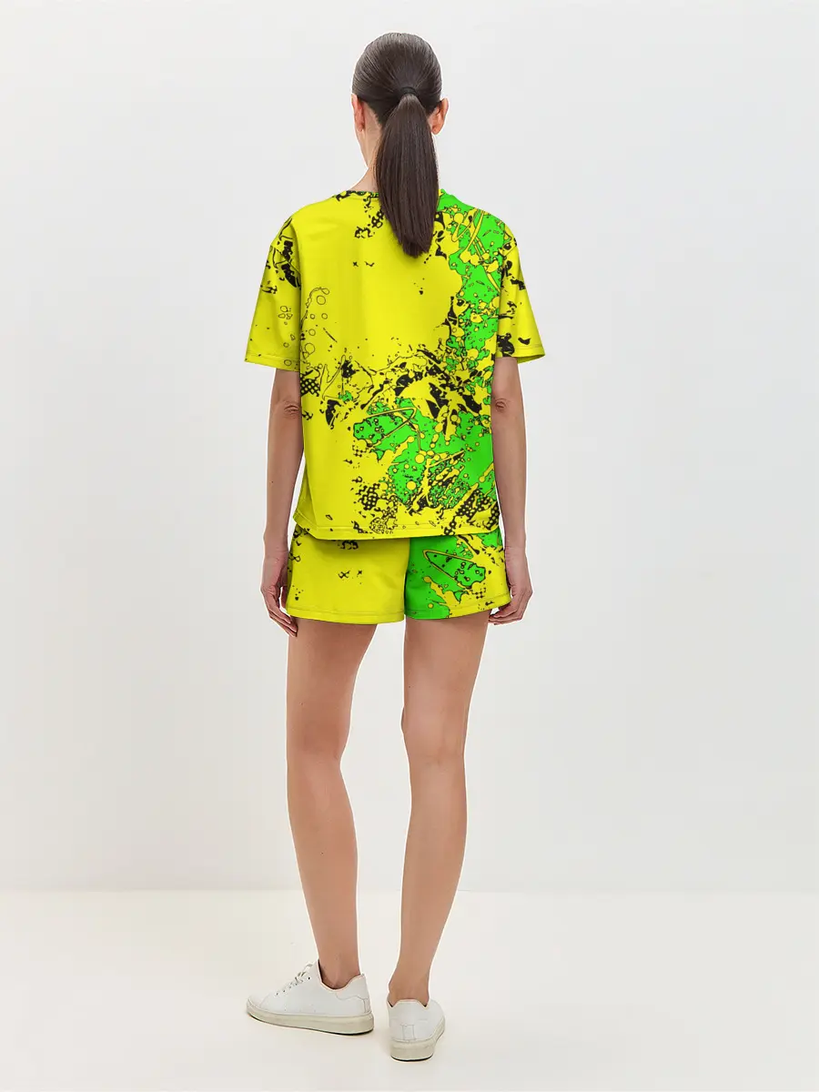 Женская пижама с шортами / Школа отстой