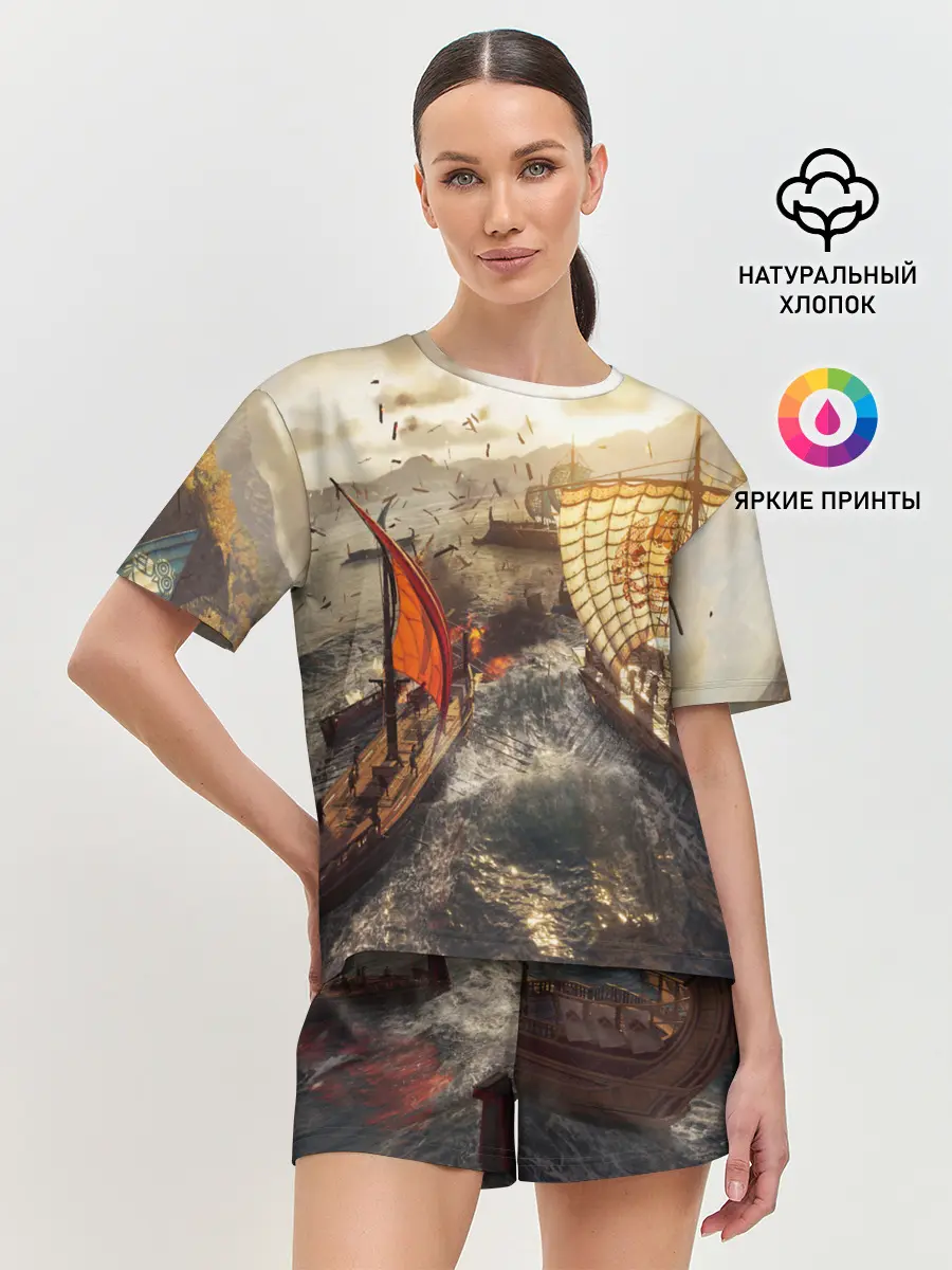 Женская пижама с шортами / ASSASSINS CREED