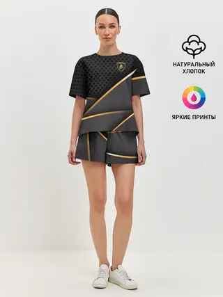 Женская пижама с шортами / Lamborghini