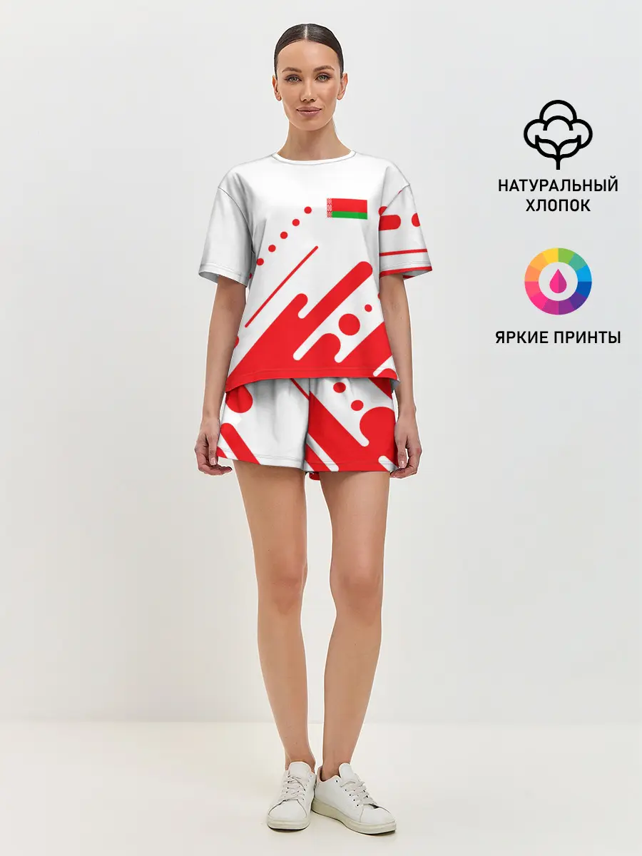 Женская пижама с шортами / БЕЛАРУСЬ