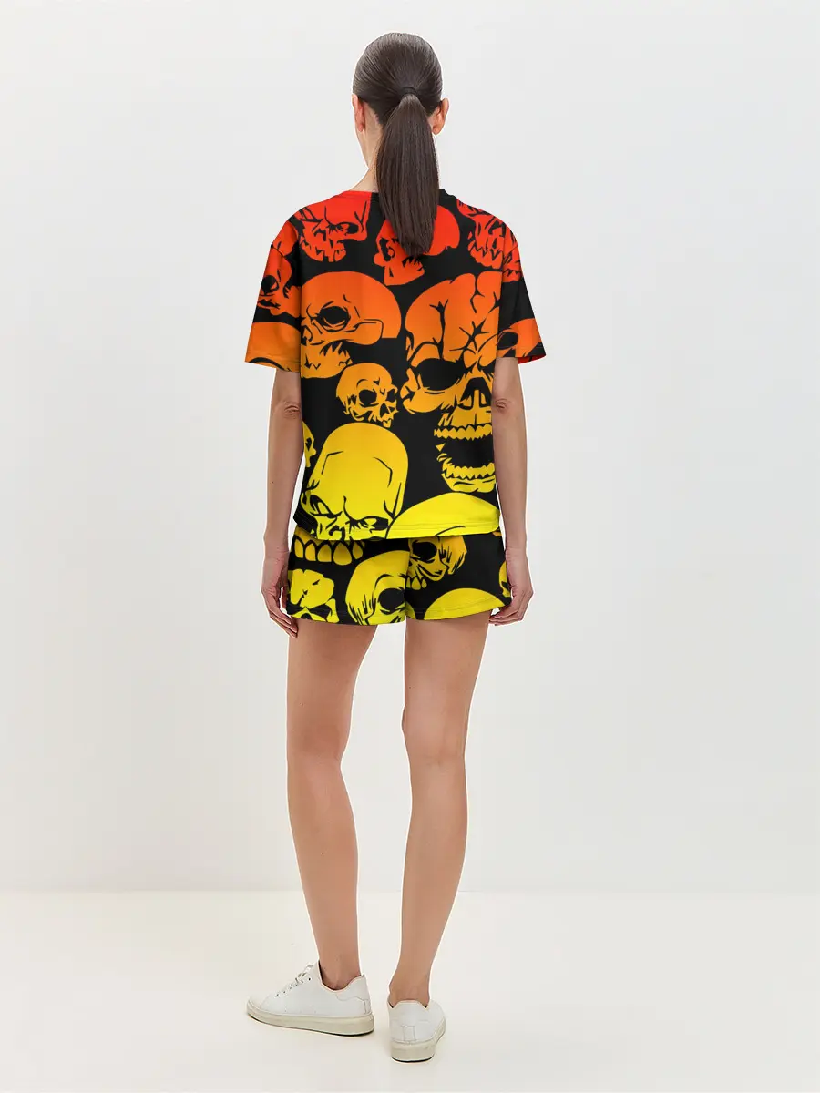 Женская пижама с шортами / Metallica