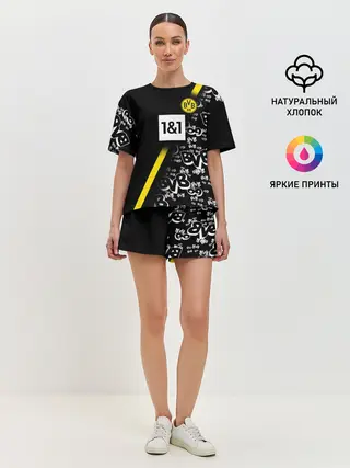 Женская пижама с шортами / Dortmund 2020/2021 ФОРМА