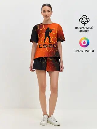 Женская пижама с шортами / CS GO | КС ГО