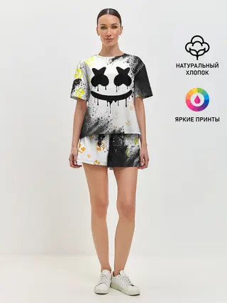 Женская пижама с шортами / MARSHMELLO / МАРШМЕЛЛОУ