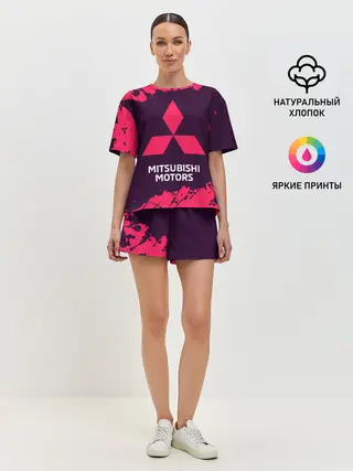 Женская пижама с шортами / MITSUBISHI / МИТСУБИСИ