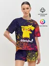 Женская пижама с шортами / ПИКАЧУ / PIKACHU
