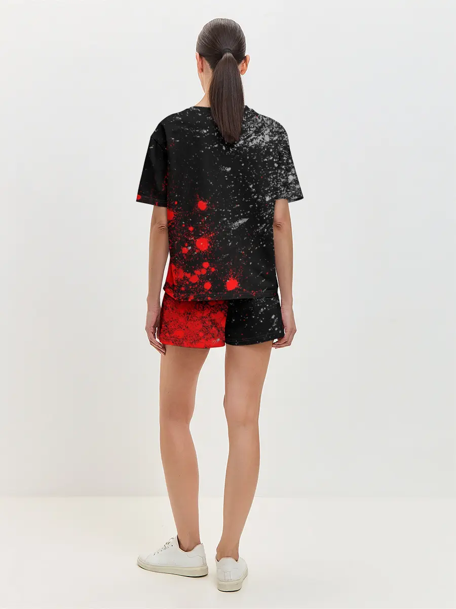 Женская пижама с шортами / TOYOTA / ТОЙОТА