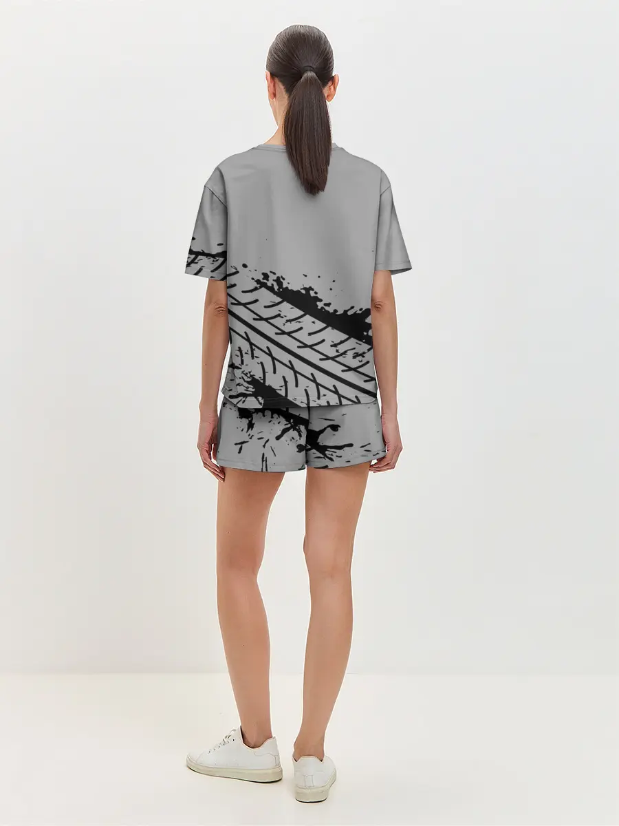 Женская пижама с шортами / AUDI / АУДИ