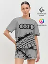 Женская пижама с шортами / AUDI / АУДИ