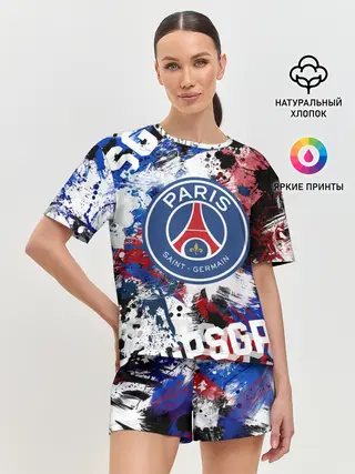 Женская пижама с шортами / PSG FC