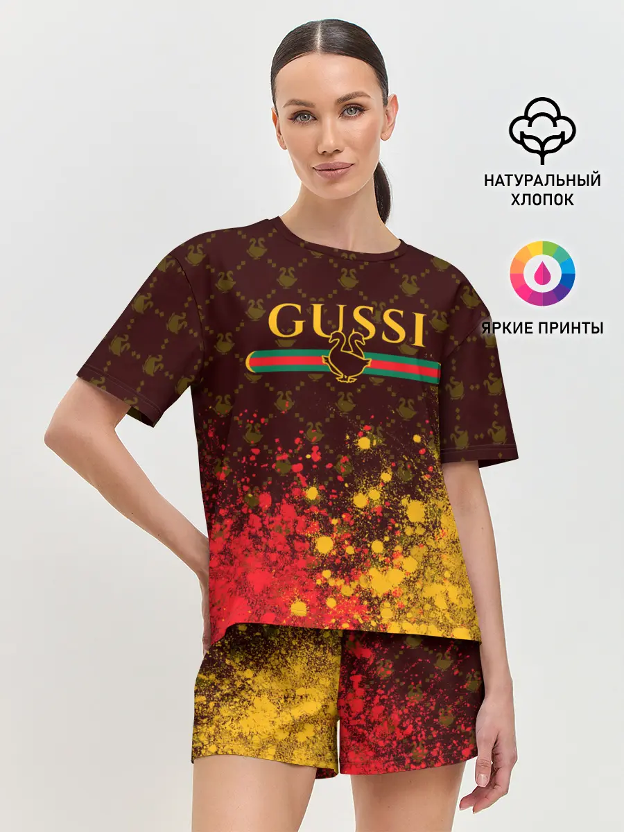 Женская пижама с шортами / GUSSI / ГУСИ