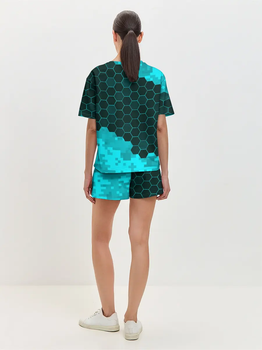 Женская пижама с шортами / MINECRAFT / МАЙНКРАФТ