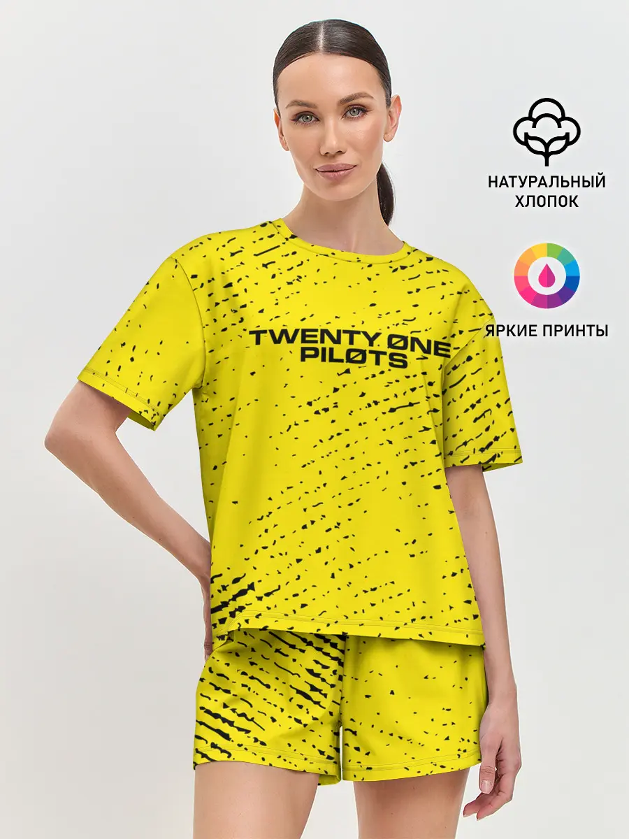 Женская пижама с шортами / TWENTY ONE PILOTS / 21 PILOTS