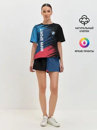 Женская пижама с шортами / BMW