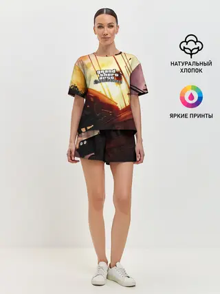 Женская пижама с шортами / GTA