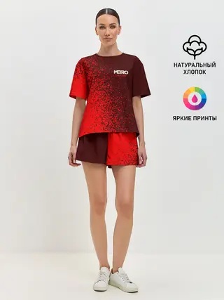 Женская пижама с шортами / METRO EXODUS / МЕТРО ИСХОД