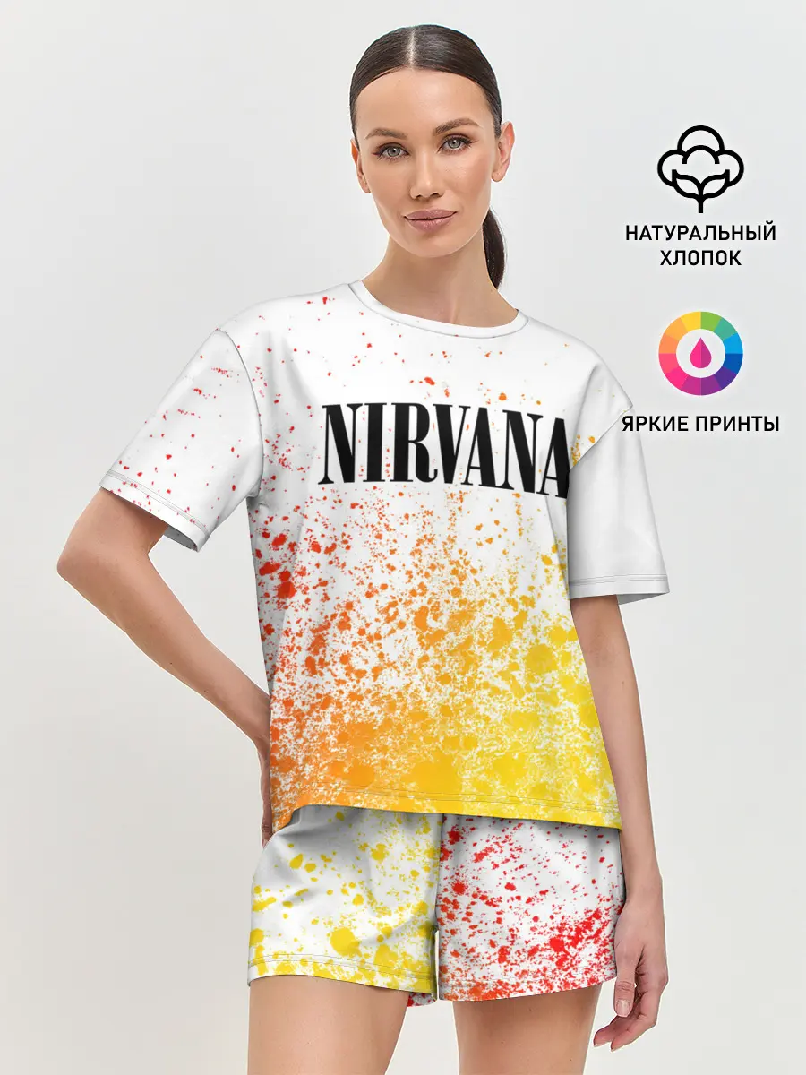 Женская пижама с шортами / NIRVANA / НИРВАНА