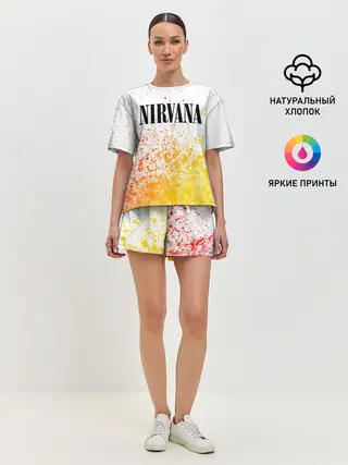 Женская пижама с шортами / NIRVANA / НИРВАНА