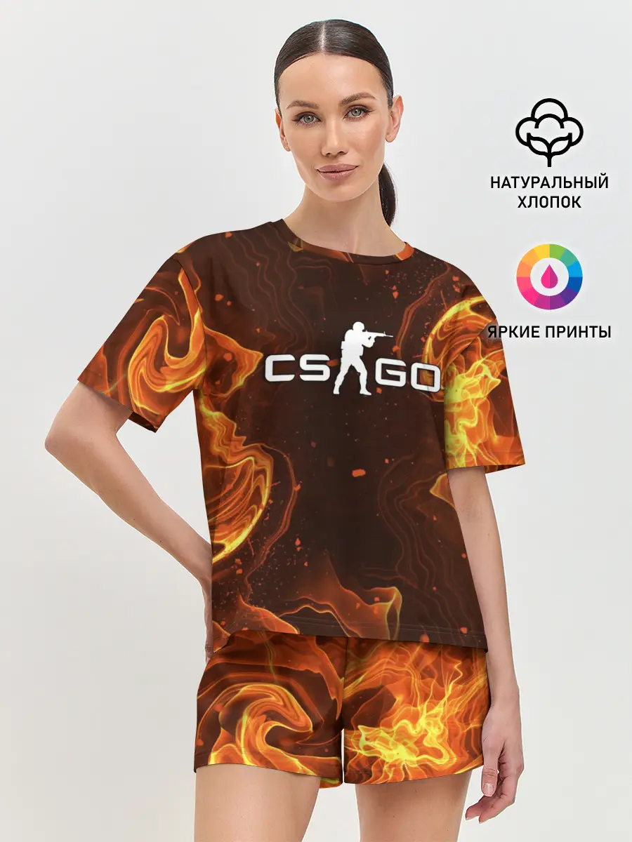 Женская пижама с шортами / COUNTER STRIKE
