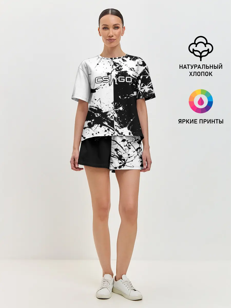 Женская пижама с шортами / COUNTER STRIKE