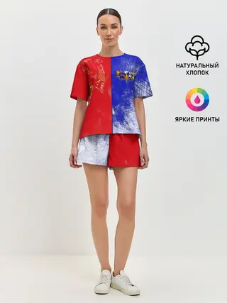 Женская пижама с шортами / На самый вверх