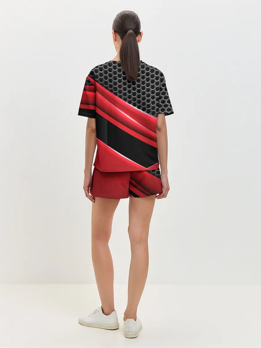 Женская пижама с шортами / Lamborghini