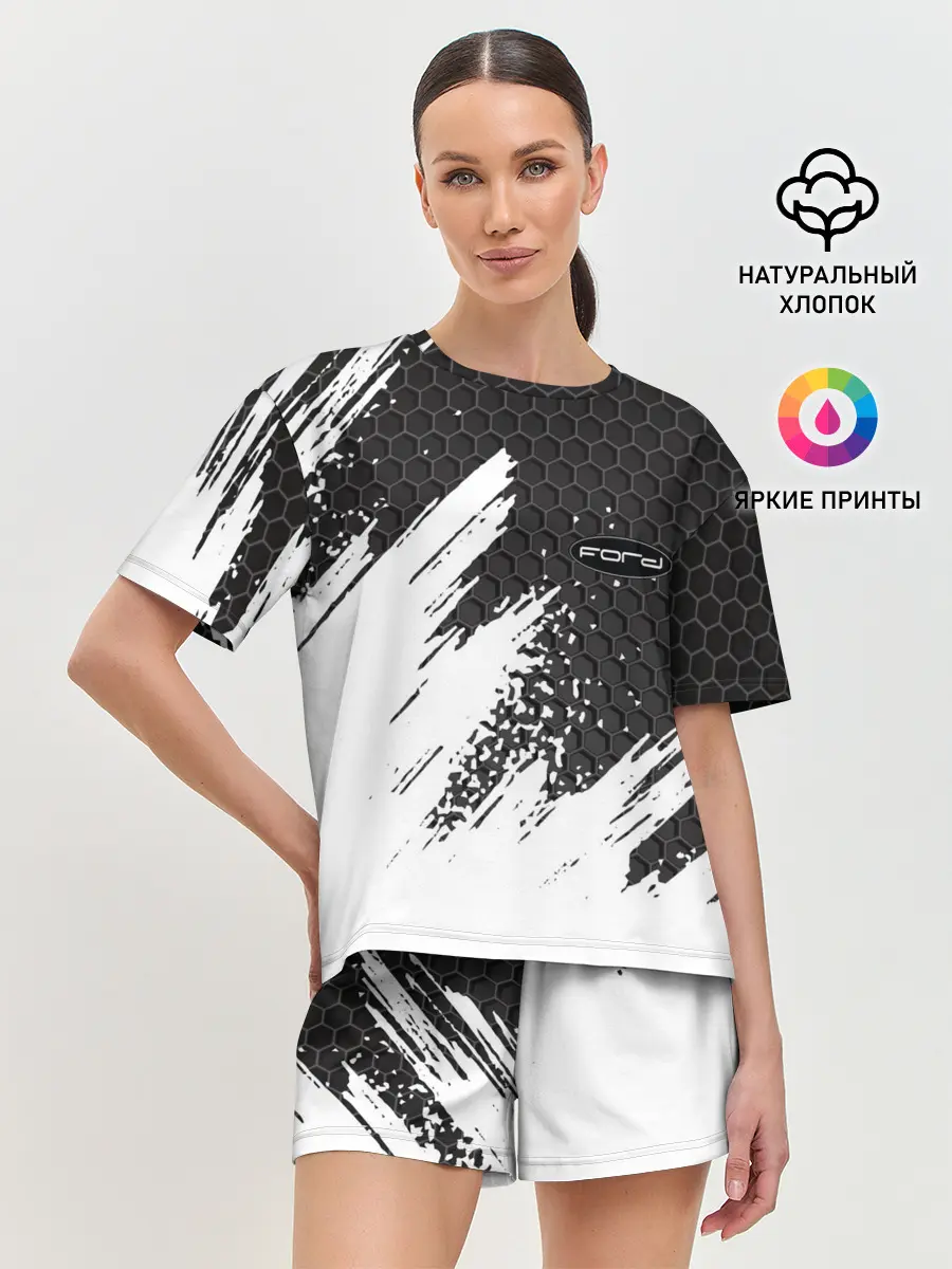 Женская пижама с шортами / FORD