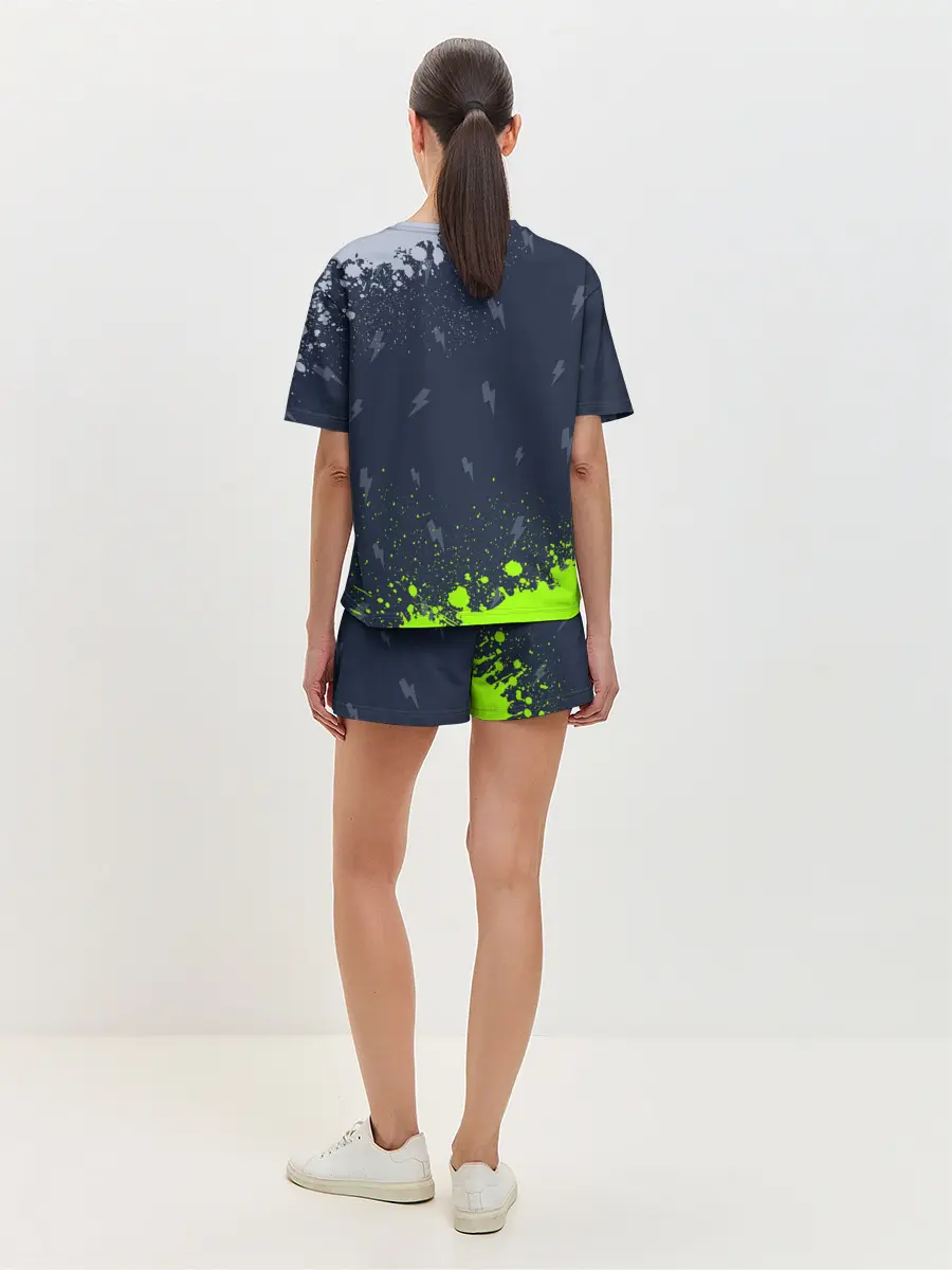 Женская пижама с шортами / AC DС