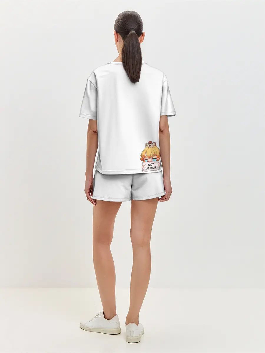 Женская пижама с шортами / Клинок, рассекающий демонов