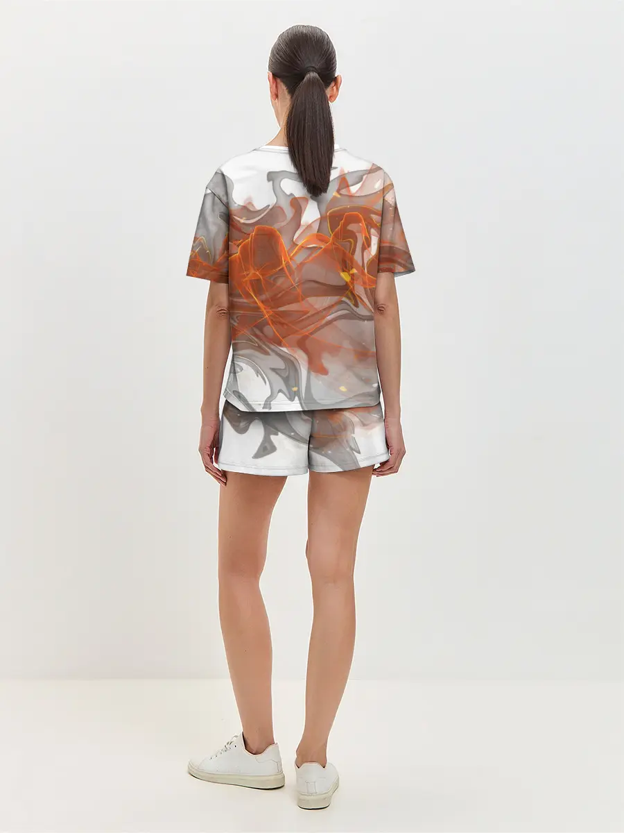 Женская пижама с шортами / ОГОНЬ