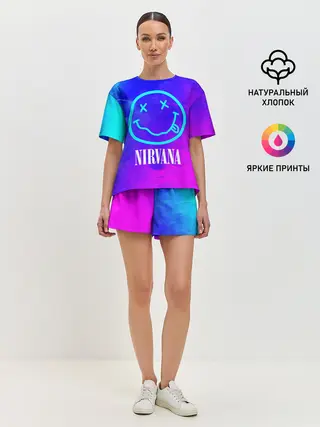 Женская пижама с шортами / NIRVANA / НИРВАНА
