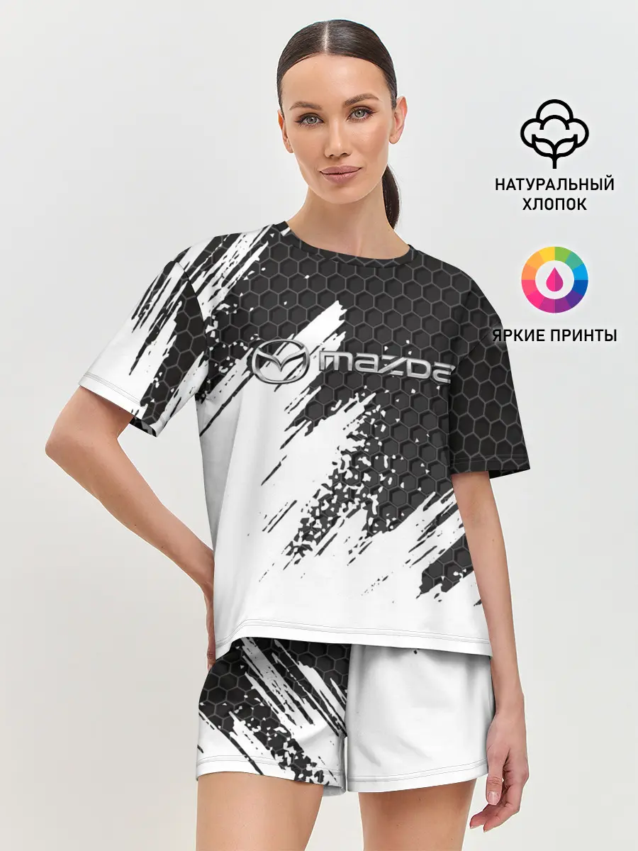 Женская пижама с шортами / MAZDA