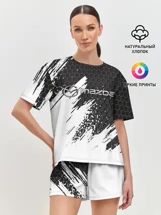 Женская пижама с шортами / MAZDA